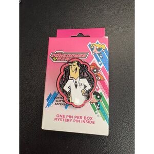 Buckle-Down The Powerpuff Girls Character Portrait Pin - Professor Utonium